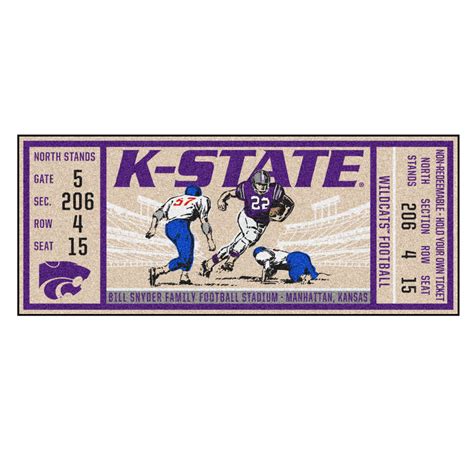 K state tickets football - Jun 10, 2015 · The best way to catch all the K-State Wildcat games in Bill Snyder Family Stadium! Season tickets are available for purchase online and via phone at 800-221-CATS (2287). Season Ticket Holder Benefits: Concessions discount card; Ticket savings; Priority seating; Payment plans; Ahearn Fund priority points; Priority ticket purchases; Online ... 
